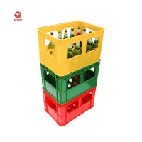 virgin HDPE 12/24 cold drink crates wine bottle crates plastic