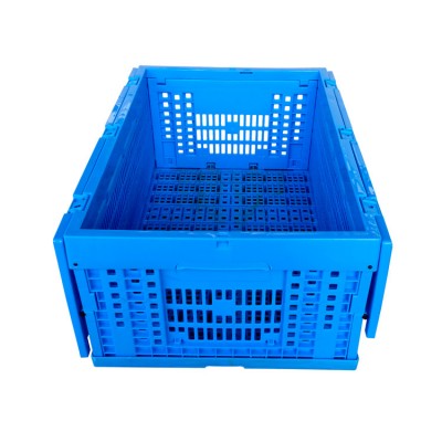 plastic foldable shipping container agricultural crates